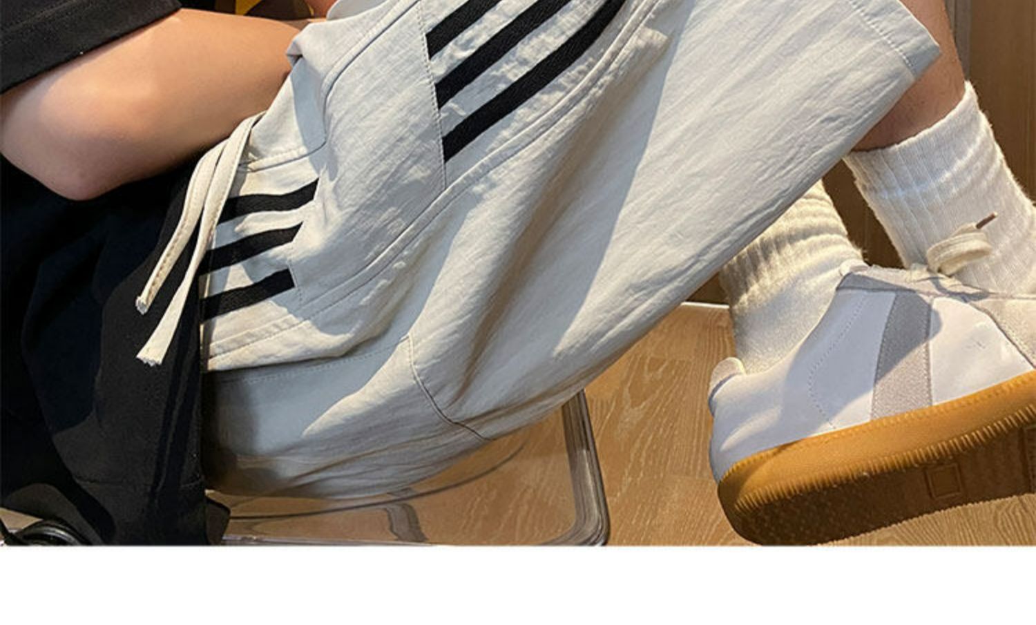 Ice Silk Shorts for Boys, Summer Trendy Brand Children's Outdoor Sports Pants, Loose Quick-Dry Five-Point Pants for Students and Teenagers — 14