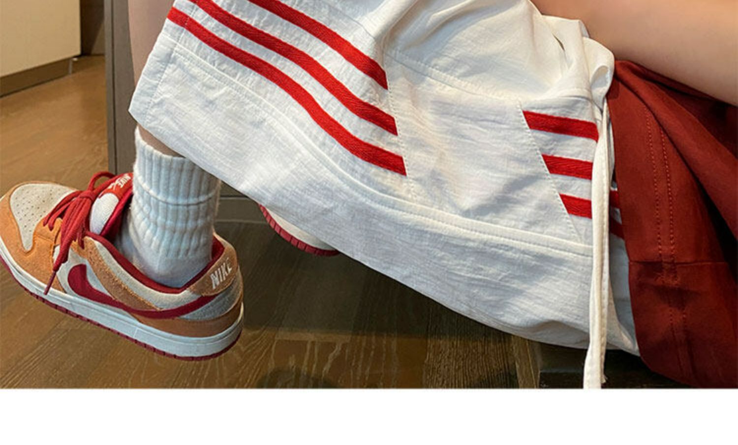 Ice Silk Shorts for Boys, Summer Trendy Brand Children's Outdoor Sports Pants, Loose Quick-Dry Five-Point Pants for Students and Teenagers — 22