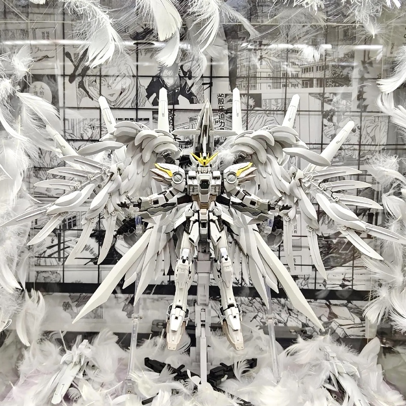 Gundam Model Mg White Snow Unicorn Mb Strike Freedom Phoenix Red Heretic Modified Mecha Assembly Toy Gundam Model Mg White Snow Unicorn Mb Strike Freedom Phoenix Red Heretic Modified Mecha Assembly Toy