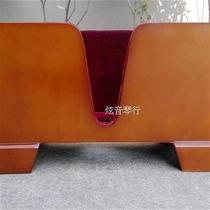 Wooden cello seat stand n low bass bass seat double cello display stand support base seat