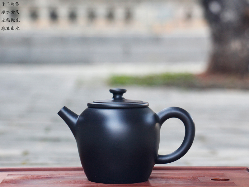 Yunnan Jianshui Purple Clay Teapot, Ball Hole, Huang Shouzhen Fully Handmade Plain Teapot, Can Be Lifted and Rotated, Comes with Certificate