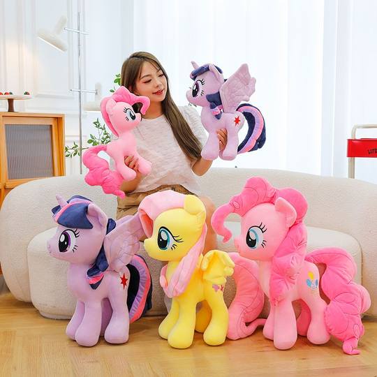 Super Cute Pony Princess Plush Doll Series Birthday Gift for Best Friend Complete Set My Little Pony Doll for Children