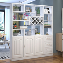 Porch cabinet partition wine cabinet modern minimalist foyer decorative cabinet living room screen cabinet hall cabinet entry door shoe cabinet