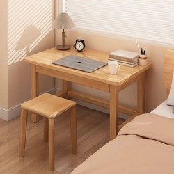 Solid Wood Desk Computer Desk For Home Bedroom Student Study Desk Study Small Writing Long Table Office Workbench