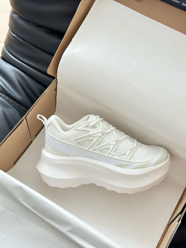 【High Quality】Lisa's Same Style Co-Branded Mesh Breathable Thick-Soled Height-Increasing Casual Sports Dad Shoes for Women 6.5cm