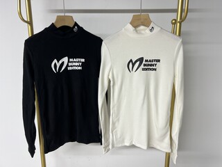 22104 export yuri single golf clothing for men and women, double-ear brushed autumn and winter warm base shirt pullover