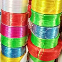 Bundling rope plastic nylon tear film nylon grass bundled grass ball grass skirt packaging durable construction site lead rope