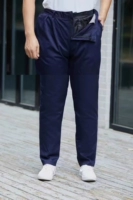 Съемные антистатические хлопковые брюки с усилением двойной нитью.