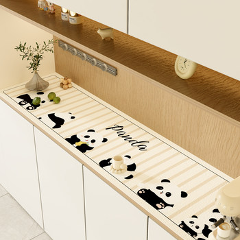 Sideboard desktop protective pad creamy style shoe cabinet mat Sideboard desktop protective pad creamy style shoe cabinet mat