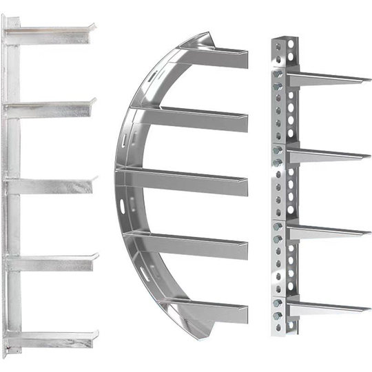 Verzinkte Halterung, Tunnel, Stromkabel, Grabenhalterung, umfassende Rohrgalerie, Kommunikationskabel, Brückenhalterung, Halterung, Halterungsarm