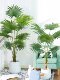 Large Tropical Fan Palm Tree Artificial Green Plant Potted Indoor Floor Plant Landscaping Fake Palm Tree Bonsai Decoration