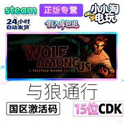 Steam Genuine the Wolf among Us China Region Key Activation Code Cdkey in Stock