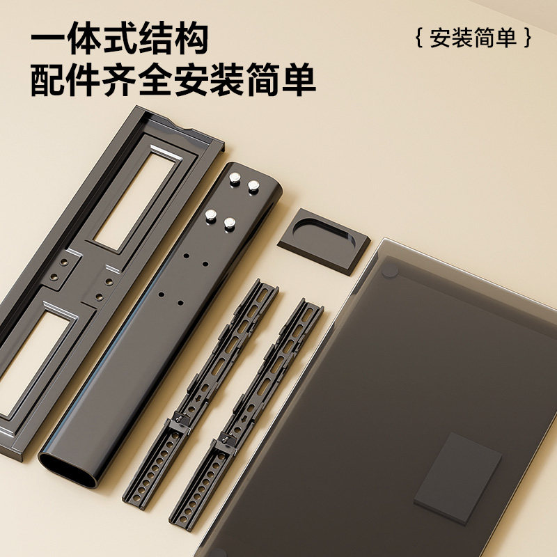 Universal Tv Stand, No-Drill Bracket, Desktop Monitor Riser, Suitable for Hisense, Xiaomi, Skyworth