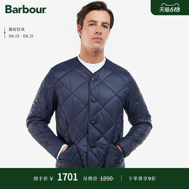 Barbour Liddesdale Men's Warm Large Diamond Quilted Jacket
