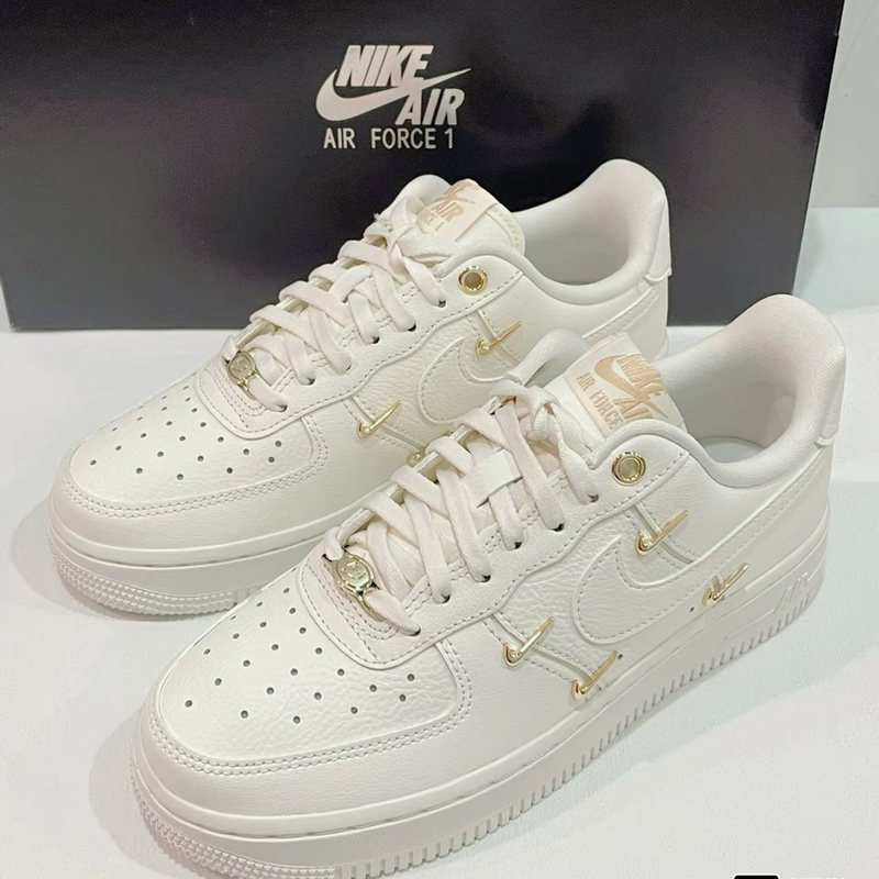 Nike Air Force 1 Air Force One Af1 Platinum Four Hook Retro Sports Sneakers Fv3654-111