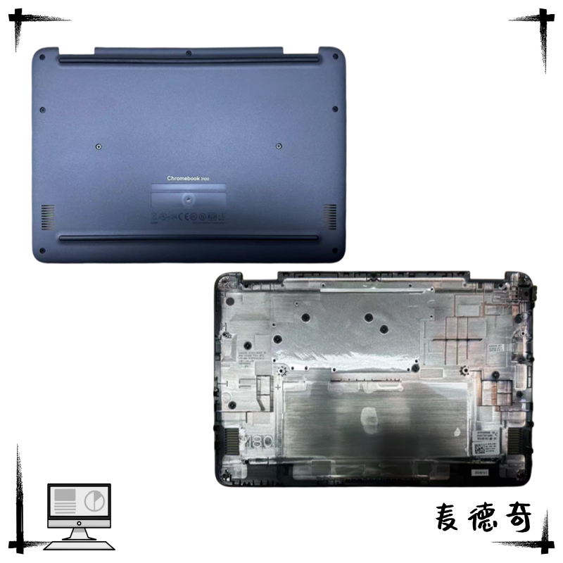 Brand New Original Dell Chromebook 11 3100 D Shell Black Back Cover 02Ry30 Brand New Original Dell Chromebook 11 3100 D Shell Black Back Cover 02Ry30