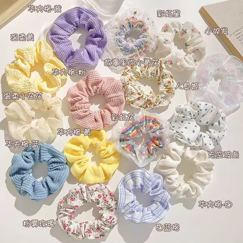 Демисезонная резинка для волос, аксессуар для волос, изысканный стиль, коллекция 2023