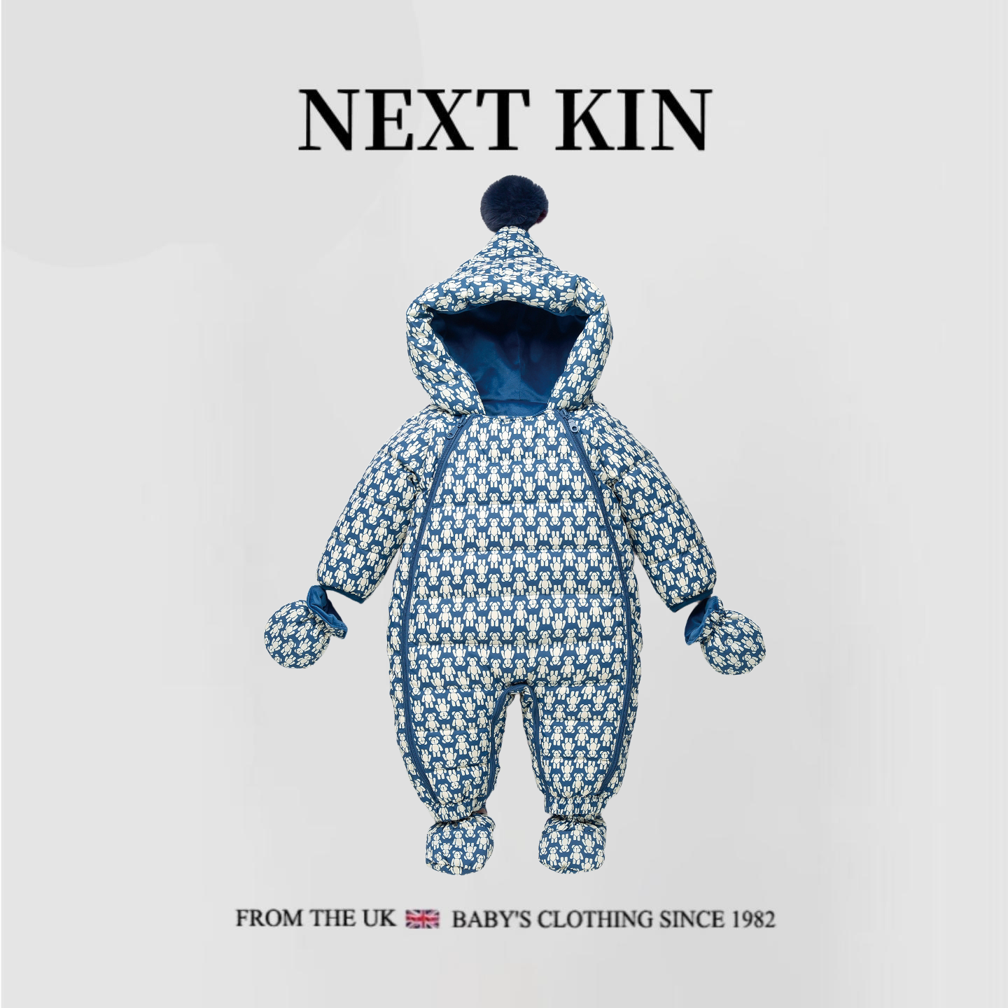 👶 Winter's new choice for baby warmth - next baby cartoon down onesie 🧥