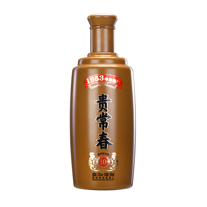 贵常春贵10 贵州酱香型白酒53度纯粮酿造大曲坤沙官方正品旗舰店