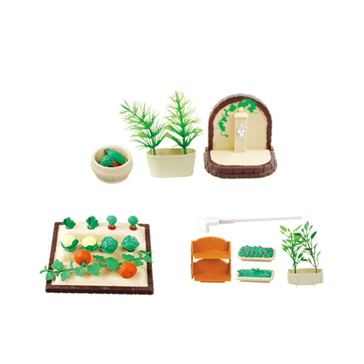 [Dollhouse Mini Mini Kitchen Garden Vegetable Farm Shovel Rak]