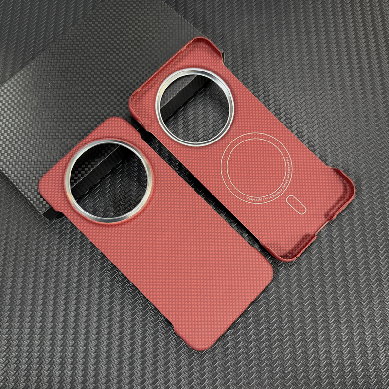 Suitable for Huawei Mate80Promax Ultra-Thin Kevlar Aramid Fiber All-Inclusive Accessories Magnetic Magsafe Mobile Phone Case New Carbon Fiber Classy Anti-Scratch Hard Shell Protective Case