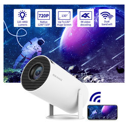 Overseas Android Projector HY300 Portable Projector Mobile Phone Projection Cross-border Export Projector For Home Home