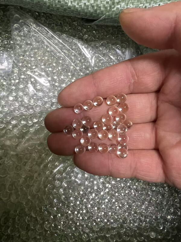 2 3 4 5 6 7.3 8 9mm High-Precision Solid Transparent Durable Glass Balls Shooting Toy Marbles