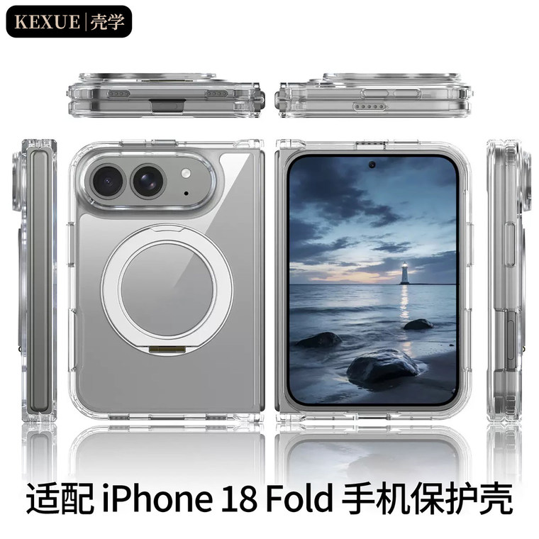 Metallic Ring Stand Air cushion iPhone Case