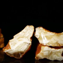 Lifetime Beeswax Raw Stone Raw Mineral Chicken Oil Yellow Shape Pendant Bucket Beads Round Beads Safety Buckle Bracelet Live Broadcast Specially Shot