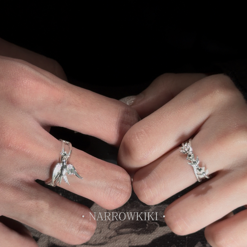 Narrowkiki/ "Birds and Stars" Matching Rings if You Are a Bird, Am I the Star You Are Chasing? Narrowkiki/ "Birds and Stars" Matching Rings if You Are a Bird, Am I the Star You Are Chasing?
