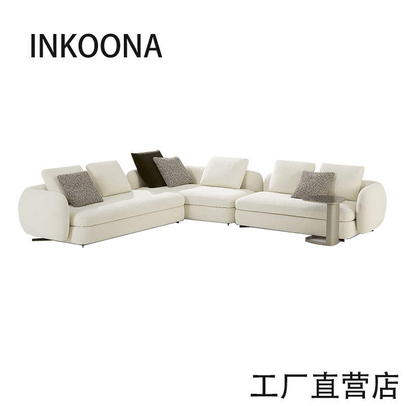 Sofa, cloth for living room, villa, high-quality style