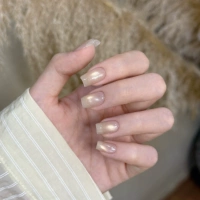 Маленькая черная бутылочка с выравнивающим клеем «кошачий глаз» 01