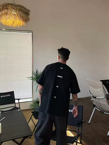 Tide, летняя хлопковая футболка с коротким рукавом для отдыха, в американском стиле