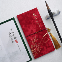 Chinese memorial high-end wedding invitations ancient style business simple high-end niche atmosphere invitation customization