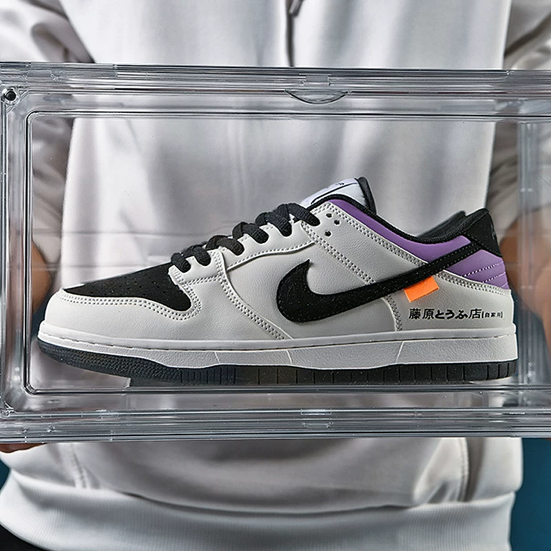 Путян AJ мужские туфли соединение текст Dunk low -top SB кроссовки пара пара молодые досуг универсальные спортивные женские туфли