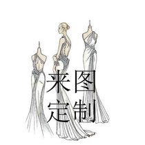 Customized wedding dress design and clothing. Returns and exchanges are not supported.
