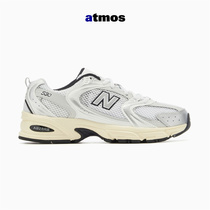 New Balance 530 Series Silver and Black Mens and Womens Retro Sports and Casual Dad Running Shoes MR530TA