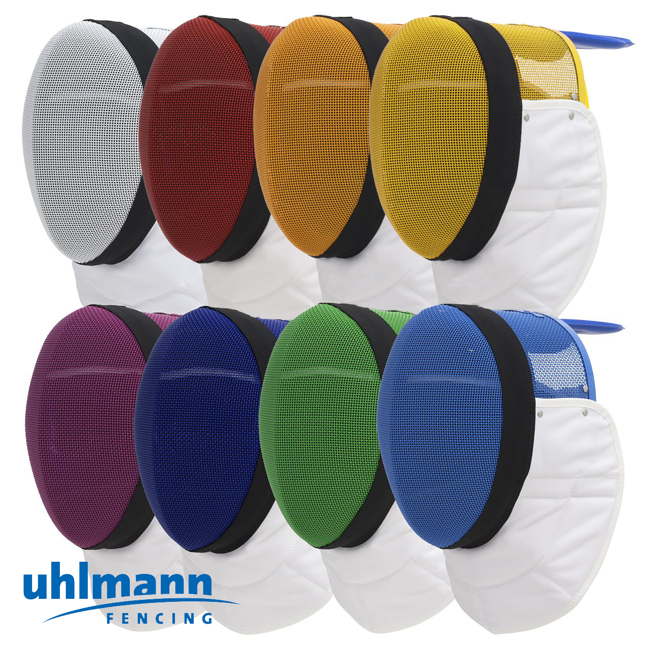 Uhlmann Wolman FIE certified 1600N heavy sword protective face fencing mask-Taobao