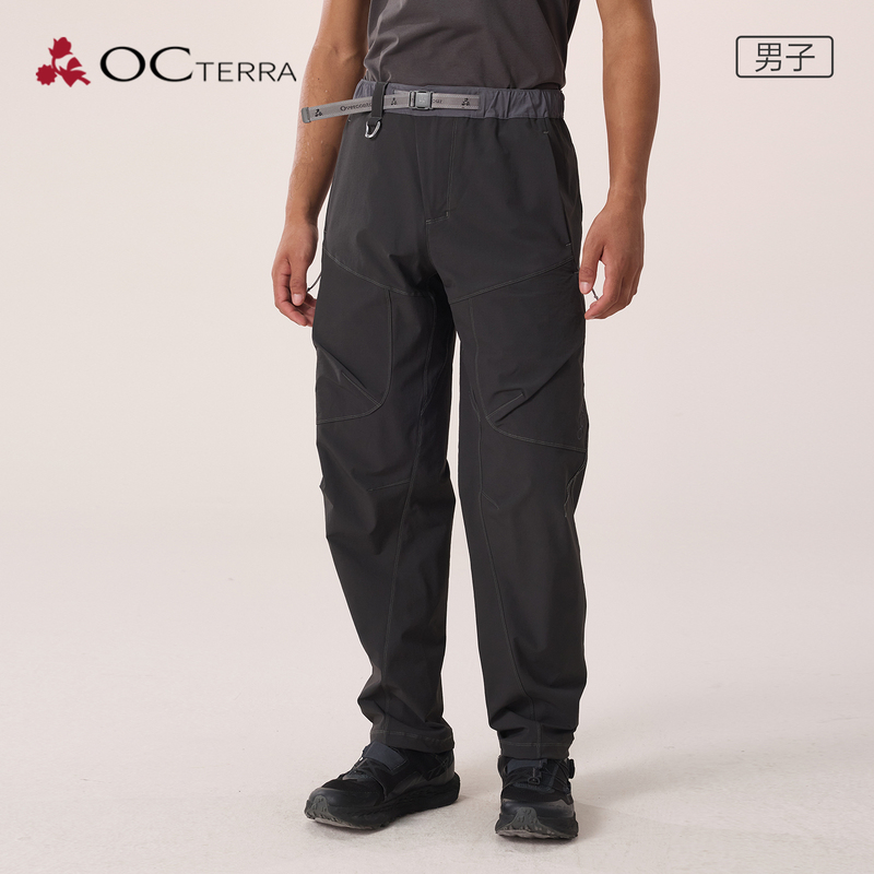 Octerra Tundra Men's Spring and Autumn Wind-Resistant and Wear-Resistant Loose Softshell Hiking Pants