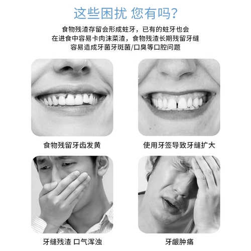 Зубная нить, полимерная упаковка для домашнего использования