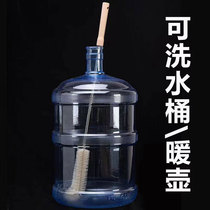 Bucket brush pure bucket brush long handle mineral water dispenser bucket brush vase cleaning brush cleaning bucket brush