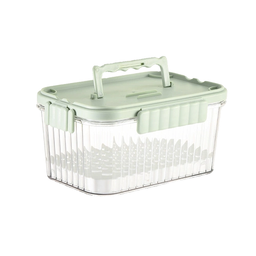 Свежая коробка с ледяной коробкой и маленькими детьми с портативной Bento Box Elementary School Food Cared Fruit Affivement Food Box