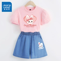 [Специальное предложение с двумя частями] ледовочный порошок/j порошок сердца, голубой, синий/j белый кролик k