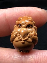 Olive stone carving Dapeng bird cute little animal bird cute Q version niche literature and entertainment