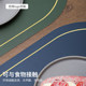 Solid color leather Nordic style Western place mats waterproof and oil-proof table mats anti-scalding mats for restaurants and hotels anti-scalding placemats for home use