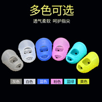 Guitar finger sleeves for left hand anti-pain finger sleeves fingertip hand guards ukulele finger protectors piano playing guitar finger protectors