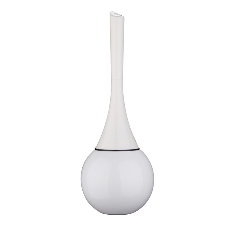 Creative European-Style Bathroom Toilet Brush Set with Stainless Steel Base Toilet Brush Holder Creative European-Style Bathroom Toilet Brush Set with Stainless Steel Base Toilet Brush Holder