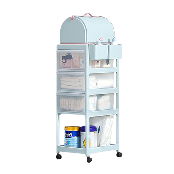 Yeya baby products storage rack bedside table