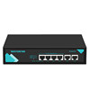 Wayos Ws40005Gp/4-Port Poe Powered Full Gigabit Switch Ethernet Office Dormitory Factory Enterprise Monitoring Management Wireless Ap Network Splitter Switch
