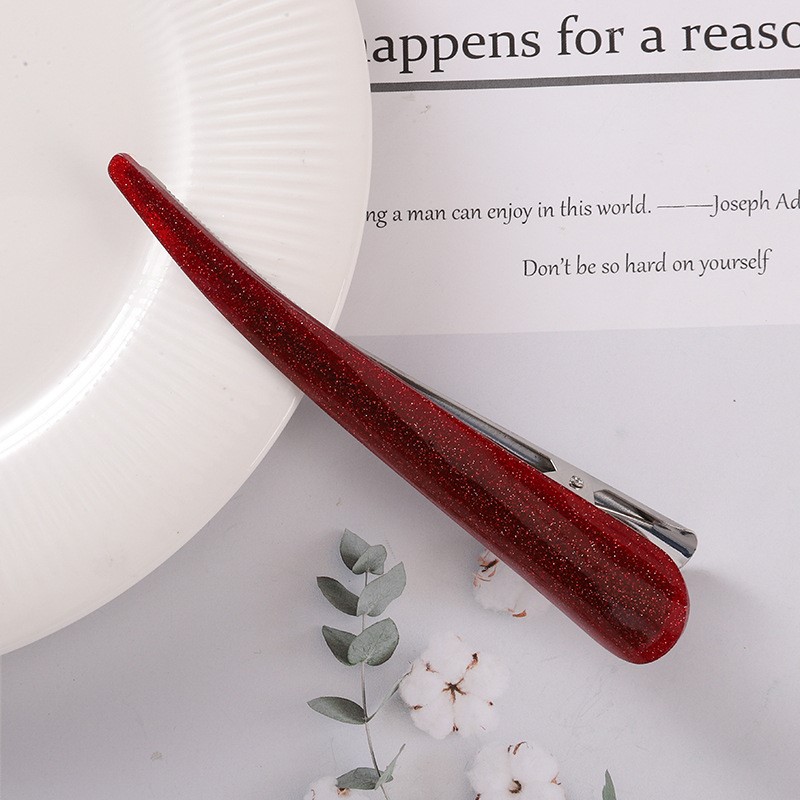 images 0:Disguised female acetate horns with pneumoconiosis pinchloid plyacchus ponytail hair clip follicle hair clip
